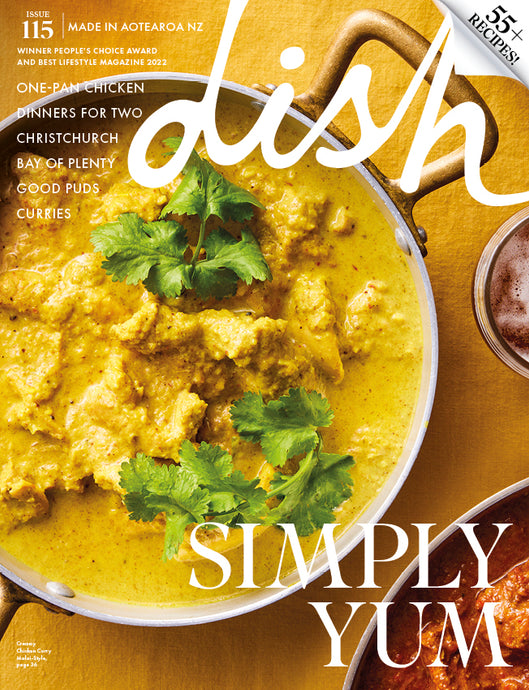 Dish : 6 month (3 issues) Print Subscription to NEW ZEALAND